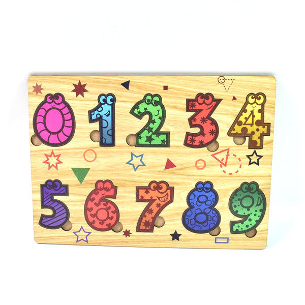 Wooden Number Novaya Lifestyle
